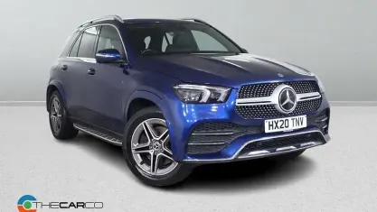 Used Mercedes GLE300 AMG Line Premium 245 HP (180 kW) 2020 Blue SUV