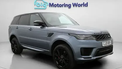 Used Land Rover Range Rover Sport HSE Dynamic 404 HP (297 kW) 2021 Blue SUV