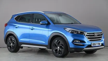 Used Hyundai Tucson Edition 177 HP (130 kW) 2017 Blue SUV