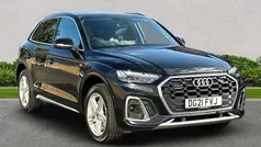 Black Used 2021 Audi Q5 S-Line SUV | £31,715 (Fair price)