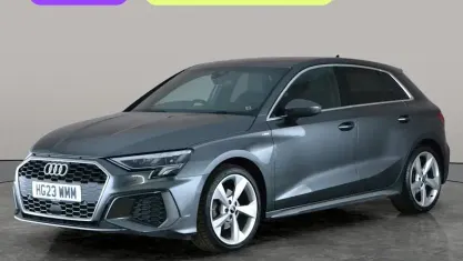 Used Audi A3 Sportback S-Line 150 HP (110 kW) 2023 Grey Hatchback