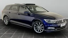 Blue Used 2019 VW Passat R-line Estate | £13,795 (Fair price)