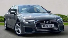 Grey Used 2022 Audi A6 S-Line Sedan | £25,999 (Fair price)