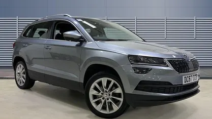 Used Skoda Karoq SE L 116 HP (85 kW) 2018 Grey SUV