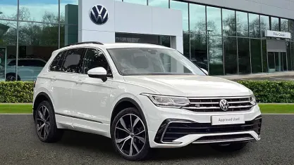 Used VW Tiguan R-line 245 HP (180 kW) 2023 White SUV