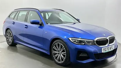 Used BMW 320 M Sport 184 HP (135 kW) 2020 Blue Estate