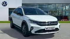 Pure white flat black Used 2023 VW Taigo Style SUV | £20,135 (Fair price)