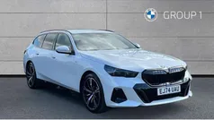 Mineral white Used 2024 BMW 530e M Sport Estate | £49,760