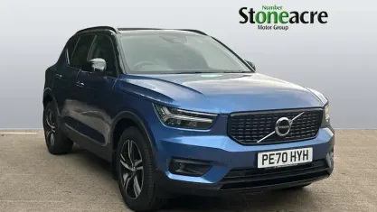 Used Volvo XC40 R-Design 190 HP (139 kW) 2020 Blue SUV