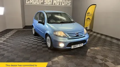 Used Citroën C3 Exclusive 111 HP (81 kW) 2007 Blue Hatchback
