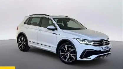 Used VW Tiguan R-line 150 HP (110 kW) 2023 White SUV