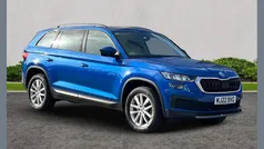 Race blue metallic Used 2022 Skoda Kodiaq SE SUV | £23,498 (Fair price)