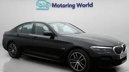 Black Used 2022 BMW 530e M Sport Sedan | £25,000 (Fair price)
