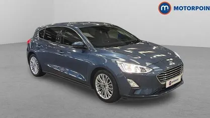 Used Ford Focus Titanium X 125 HP (91 kW) 2019 Blue Hatchback