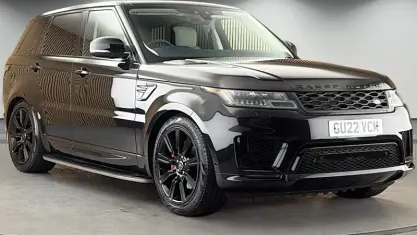 Używany Land Rover Range Rover Sport S 400 KM (294 kW) 2021 Czarny SUV