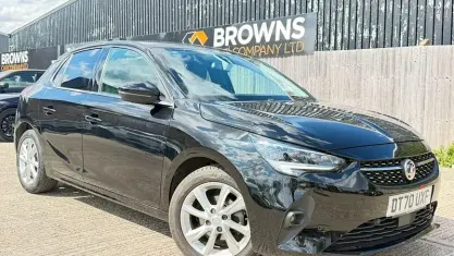 Used Vauxhall Corsa Elite 75 HP (55 kW) 2021 Black Hatchback