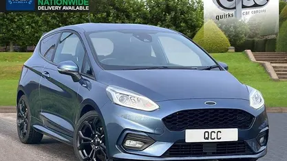 Blue Used 2019 Ford Fiesta ST-Line Hatchback | £7,650 (Fair price)