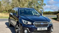 Blue Used 2018 Subaru Outback Premium SUV | £19,795 (Good price)