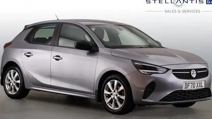 Used Vauxhall Corsa 75 HP (55 kW) 2021 Blue Hatchback