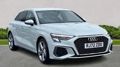 White Used 2022 Audi A3 S-Line Hatchback | £21,238 (Fair price)