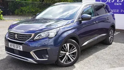 Used Peugeot 5008 Allure 131 HP (96 kW) 2018 Blue SUV