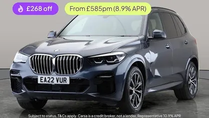Grey Used 2022 BMW X5 M Sport SUV | £37,398 (Super price)