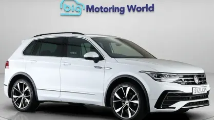Used VW Tiguan R-line 150 HP (110 kW) 2021 White SUV