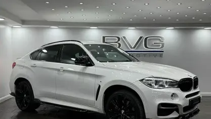Used BMW X6 M Sport 381 HP (280 kW) 2018 White SUV