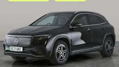 Used Mercedes EQA250 AMG line 139 kW (190 HP) 2022 Black SUV