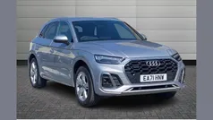 Silver Used 2021 Audi Q5 S-Line SUV | £28,650 (Fair price)