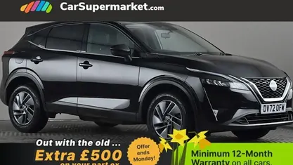 Used Nissan Qashqai Acenta Premium 158 HP (116 kW) 2022 Black SUV