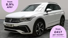 White Used 2022 VW Tiguan R-line SUV | £27,750 (Fair price)