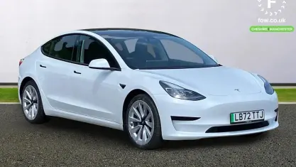 Used Tesla Model 3 RWD 235 kW (320 HP) 2022 White Sedan