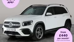 White Used 2022 Mercedes GLB220 AMG line SUV | £29,368 (Fair price)