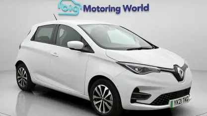 Used Renault Zoe GT-Line 100 kW (136 HP) 2021 White Hatchback