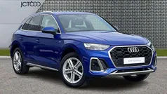 Blue Used 2025 Audi Q5 S-Line SUV | £38,935 (Fair price)