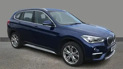 Used BMW X1 xLine 192 HP (141 kW) 2018 Blue SUV