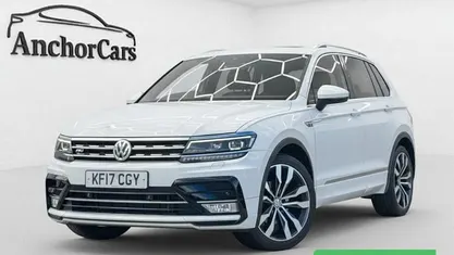 Used VW Tiguan R-line 150 HP (110 kW) 2017 White SUV