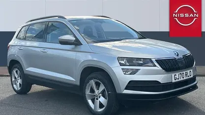 Used Skoda Karoq SE 116 HP (85 kW) 2020 Silver SUV
