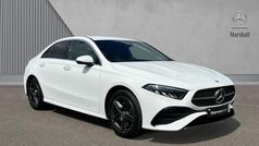 Polar white Used 2024 Mercedes A250 AMG Line Premium Sedan | £26,580 (Fair price)