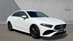 Polar white Used 2024 Mercedes A250 AMG Line Premium Sedan | £26,580 (Fair price)