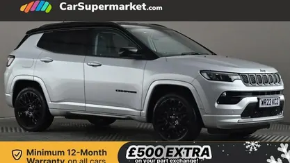 Silver/black Used 2023 Jeep Compass SUV | £16,397 (Fair price)