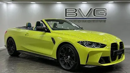 Yellow Used 2022 BMW M4 Cabriolet Competition Edition Cabriolet | £49,994 (Fair price)