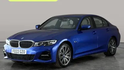 Used BMW 330e M Sport 292 HP (214 kW) 2022 Blue Sedan