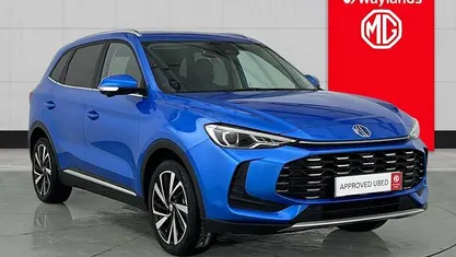 Used MG ZS Trophy 196 HP (144 kW) 2024 Blue Hatchback