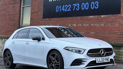 Używany Mercedes A200 Executive 163 KM (119 kW) 2022 Biały Hatchback