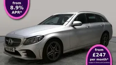 Silver Used 2019 Mercedes C220 AMG line Estate | £17,458 (Good price)