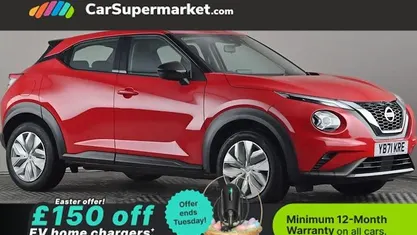 Used Nissan Juke Acenta 114 HP (83 kW) 2022 Red SUV