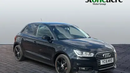 Used Audi A1 Sportback Sport 125 HP (91 kW) 2017 Black Hatchback