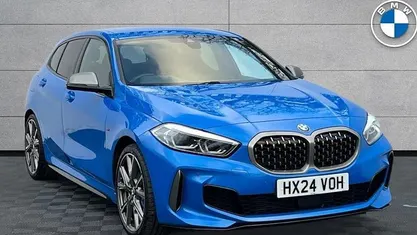 Used BMW M135 Performance 306 HP (225 kW) 2024 Misano blue Hatchback